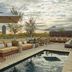Miiro Borneta Barcelona rooftop terrace with pool, lounge seating and city views