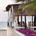 Hotel Noguera Mar in Denia beachside terrace dining by the sea with ocean view and purple flowers