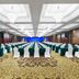 Fuxing Oriental Boutique Hotel in Chifeng ballroom setup with rows of chairs and tables