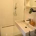 Wellness Vila Bohemia Prague bathroom with walk-in shower, sink and mirror