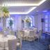 Central Hotel Panama Casco Viejo in Panama City ballroom with round banquet tables and tall floral centerpieces