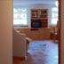 Borcanela Apartments in Moena: apartment-style room with kitchenette, tiled floor, and windows