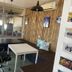 Phangan Great Bay Resort in Ko Pha Ngan lobby with desks, office chairs and bamboo wall decor