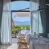 Fonteverde Lifestyle & Thermal Retreat, San Casciano Dei Bagni: airy dining room with terrace and mountain view