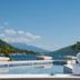 Boutique Hotel Kredo in Herceg Novi with pool, rolled towels, and bay and mountain views