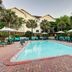 Homewood Suites by Hilton Charleston - Mt. Pleasant pool with loungers and palm trees in Mount Pleasant