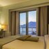 Grand Hotel Salerno room with sea-view balcony and desk in Salerno