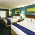 Holiday Inn Express & Suites Jacksonville - Blount Island guest room with two beds and TV in Jacksonville