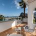 Hotel Ristorante Mediterraneo Faro terrace with sea and mountain views in San Vito Lo Capo
