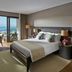 Mandarin Oriental, Bodrum guest room with king bed and balcony ocean view in Bodrum