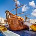 Planet Hollywood Cancun, An Autograph Collection Resort pirate ship water slide pool in Cancún