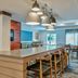 Fairfield Inn & Suites by Marriott Greenwood breakfast area with counter seating and pendant lights