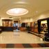 Hotel Kapuas Dharma lobby in Pontianak with leather sofa seating and reception desk