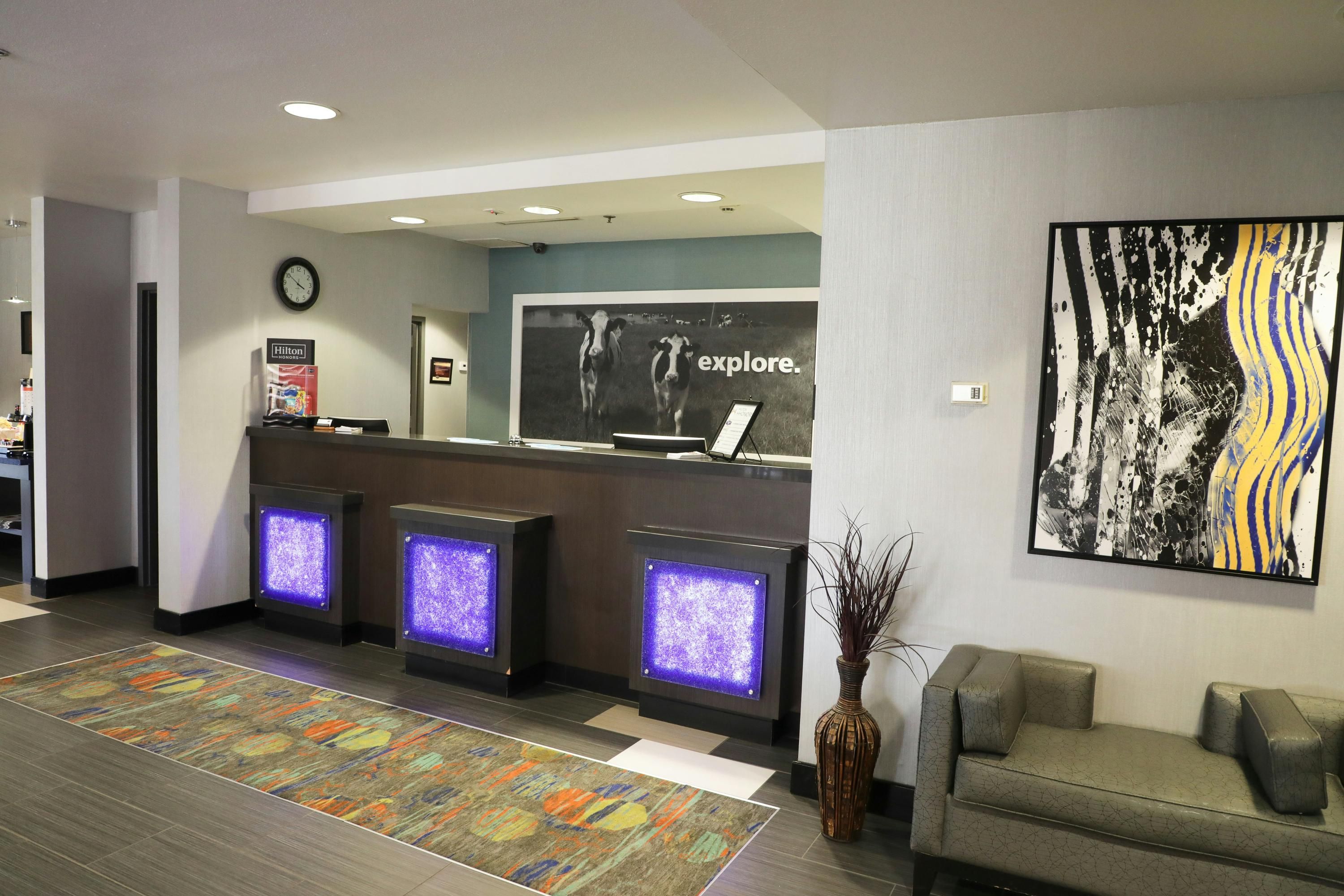 Front desk