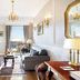 Mediterranean Palace Thessaloniki suite with balcony view, seating area, chandelier and TV