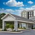 Hilton Garden Inn Birmingham SE/Liberty Park exterior with covered entrance and white hotel building in Birmingham