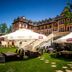 Grand Hotel Stamary in Zakopane, exterior with terrace seating and grand historic facade