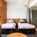 ONE@Tokyo by insomnia Tokyo twin room with two single beds and glass shower