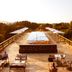 Hotel Arima & Spa rooftop pool terrace in San Sebastian with lounge seating and sunset views