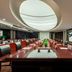 Great Wall Hotel (Yichang Cbd Food Street Store) conference room with long boardroom table and oval ceiling light
