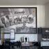 Breakfast area at Super 8 by Wyndham Kenedy with drink dispensers, coffee station and Texas wall art