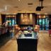 Van der Valk hotel Harderwijk lobby lounge with bar, seating area and central table