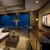 Jpark Island Resort & Waterpark in Lapu-Lapu City beachfront villa living room with open ocean view