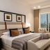 Grosvenor House, a Luxury Collection Hotel, Dubai guest room with city view and seating area