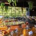 Tauá Hotel & Convention Atibaia restaurant with large windows, hanging plants and set dining tables