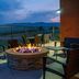 Fairfield Inn & Suites by Marriott Colorado Springs North/Air Force Academy fire pit patio with mountain view