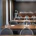 Hampton by Hilton Minsk City Centre meeting room in Minsk with tables, chairs and buffet counter