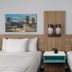 La Quinta Inn & Suites by Wyndham Atlanta Roswell guest room with two queen beds and cityscape wall art