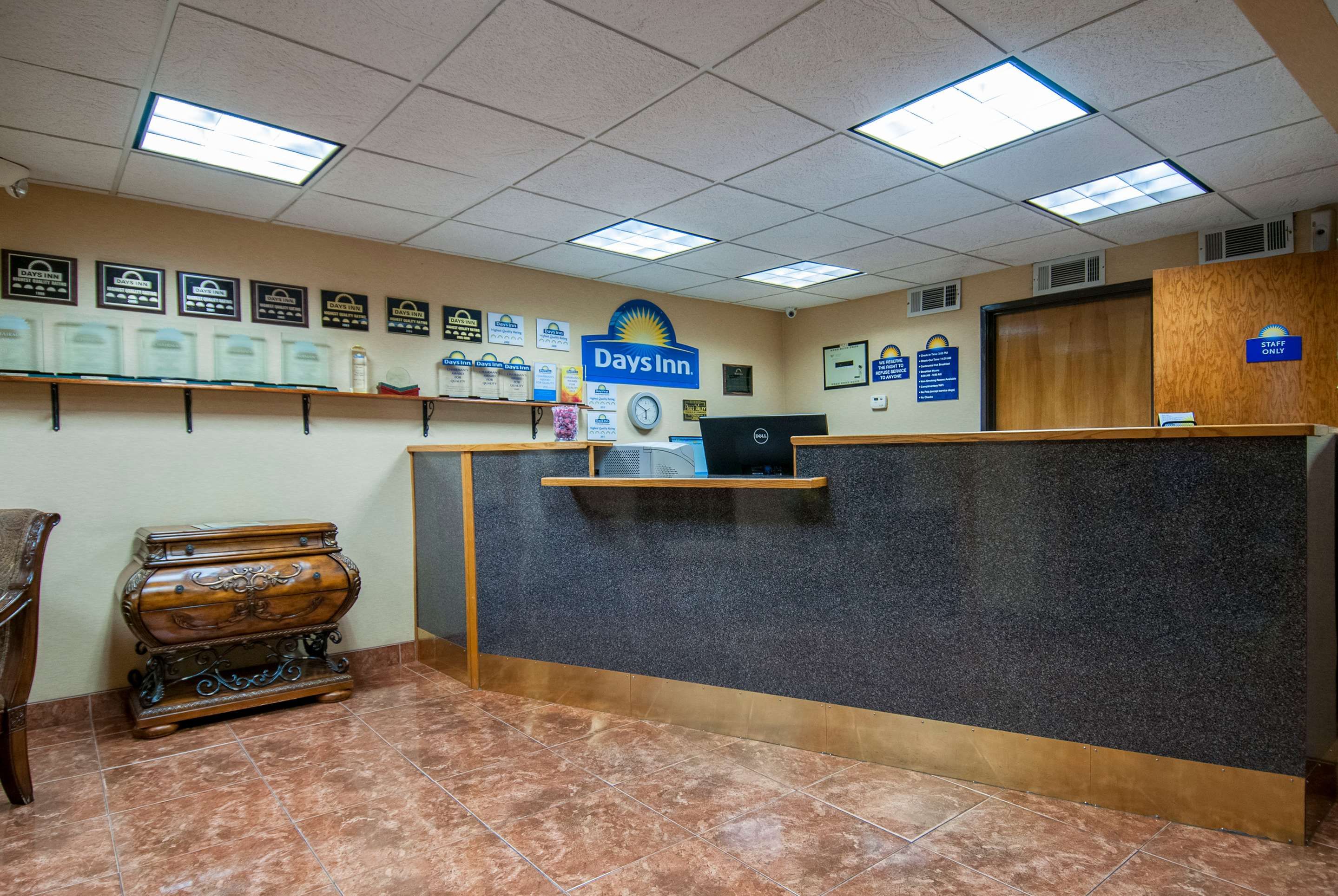 Front desk