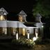 3 Liebeloft Guest House in Johannesburg at night, with a lit exterior, dormer windows and garden path