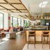 Leonardo Hotel San Sebastián bar and lounge in San Sebastian with stools, counter seating and large windows