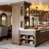 Westhouse Hotel New York buffet dining area with marble floor and seating in New York