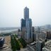 Ct Theme Suite in Kaohsiung City with skyline and harbor views from a high-rise room