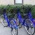 Sky Hotel Matsuyama bicycle rental bikes parked outside the hotel