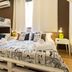 Miro Bed and Breakfast in Catania room with bunk bed and double bed