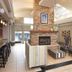 Residence Inn by Marriott Birmingham Hoover lobby with stone fireplace, seating area and high ceilings