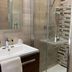 La Bonbonniere, Sure Hotel Collection by Best Western bathroom with glass shower and sink in Talant