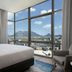 Cape Town Marriott Hotel Crystal Towers room with floor-to-ceiling windows and mountain views in Cape Town
