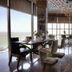 Zhuhai Zobon Art Hotel in Zhuhai dining area with ocean view and floor-to-ceiling windows