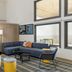 City Express by Marriott Bemidji lobby lounge with sectional seating and tall windows