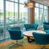 Fairfield Inn & Suites by Marriott Harrisburg International Airport lobby seating in Middletown with large windows