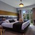 Best Western Hotel Garden & Spa room with king bed, desk, and balcony garden view in La Baule-Escoublac