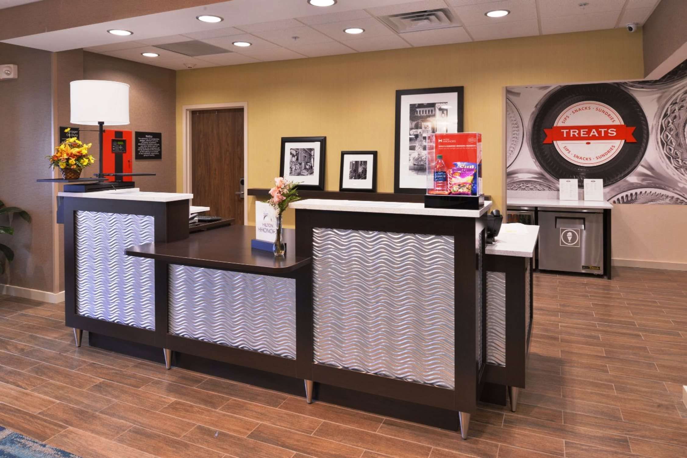Front desk