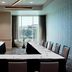 Chicago Marriott Southwest at Burr Ridge meeting room with U-shaped table and window view