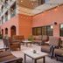 Courtyard by Marriott Scottsdale Old Town patio with seating and string lights in Scottsdale