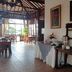 Seulawah Resort And Cafe in Batu dining area with beverage dispensers and an open-air view